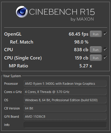 Ryzen5 3400Gをベンチマーク！2400Gとの差はあるのか？ | こまたろPC