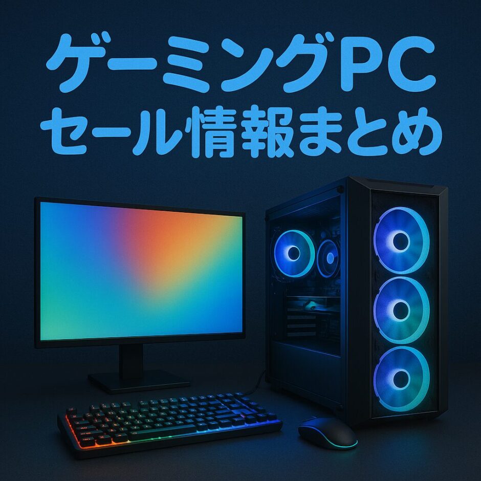 ゲーミングPCのセール情報まとめ！【7月】 | こまたろPC