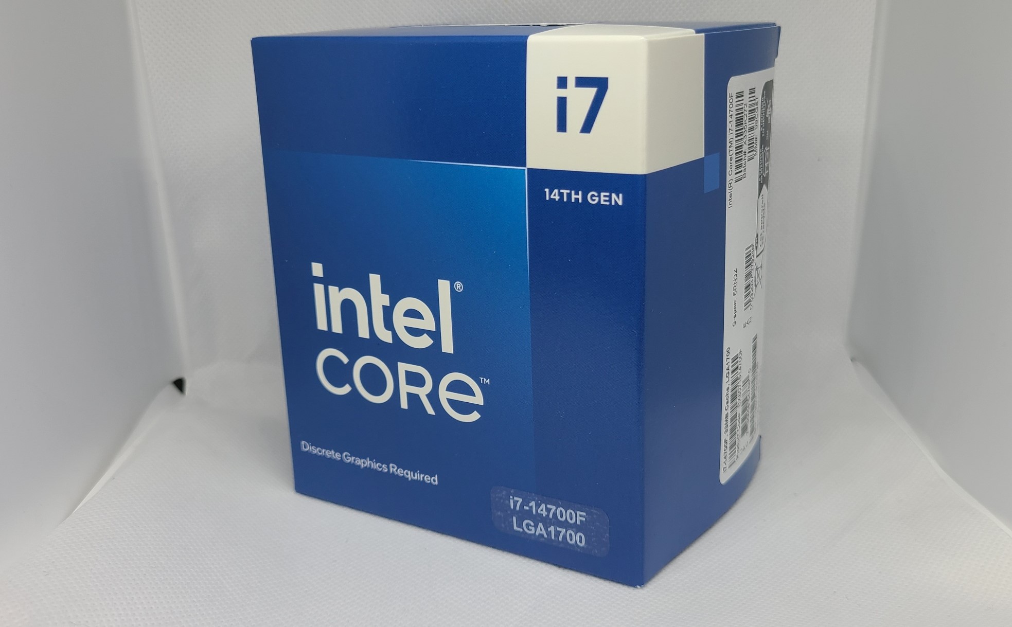 Core i7 14700Fの外装