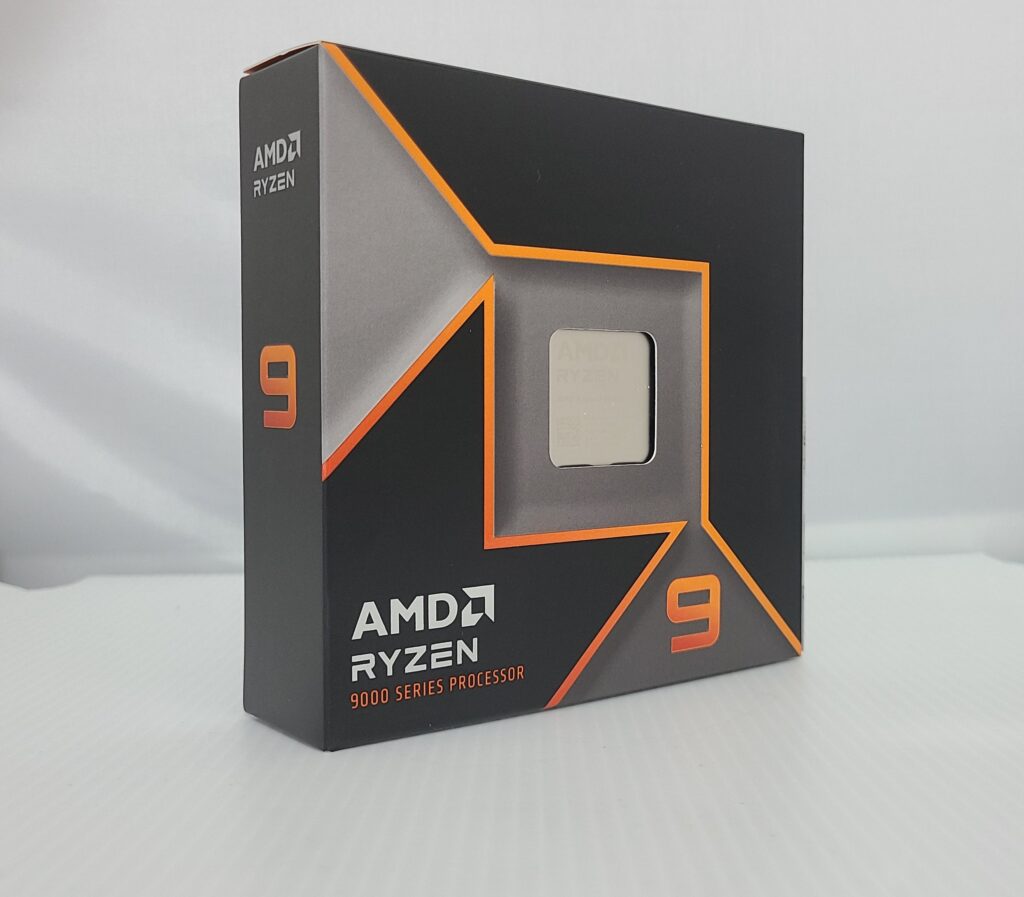 Ryzen 9 9950Xのパッケージ