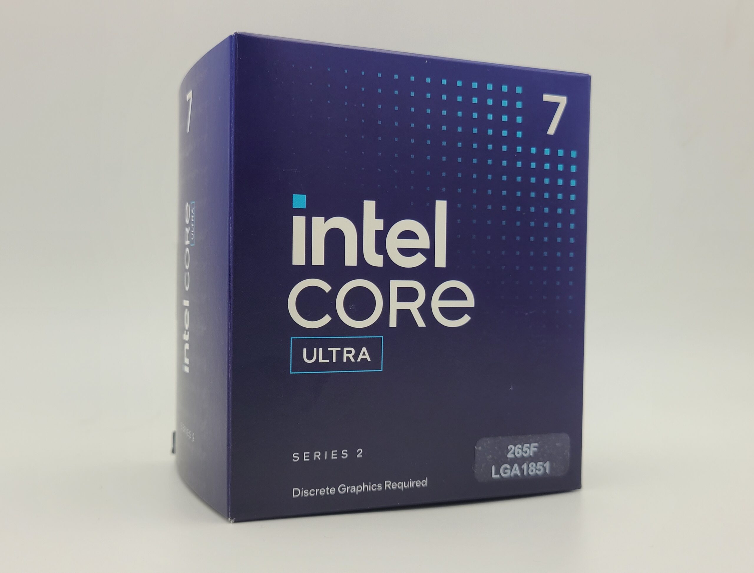 Core Ultra 7 265Fの外観